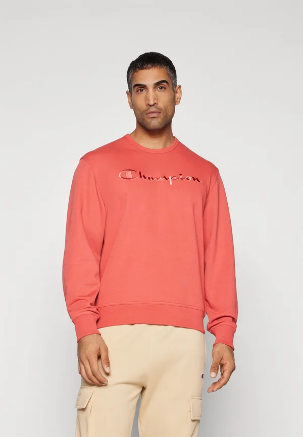 ICONS CREWNECK WITH LARGE TONAL LOGO - Sweatshirt - red