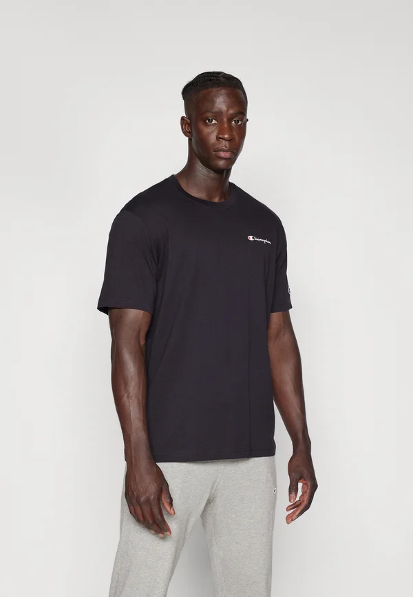 ICONS CREWNECK WITH SMALL LOGO - T-Shirt basic - black