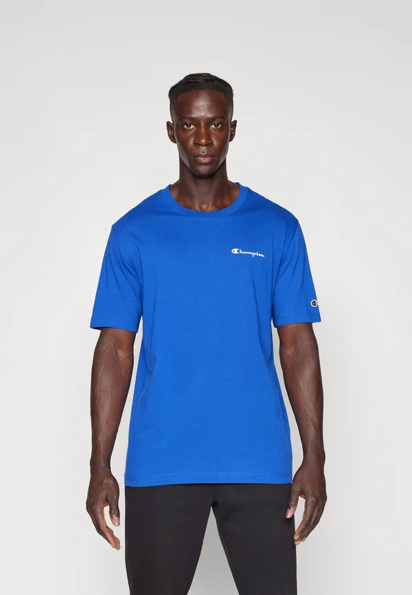 ICONS CREWNECK WITH SMALL LOGO - T-Shirt basic - blue/black
