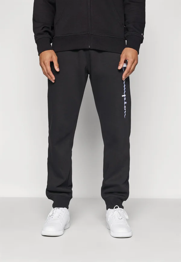 ICONS CUFF PANTS LARGE LOGO - Jogginghose - black