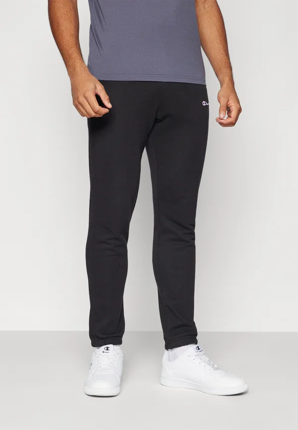 ICONS ELASTIC CUFF PANTS WITH SMALL LOGO - Jogginghose - black