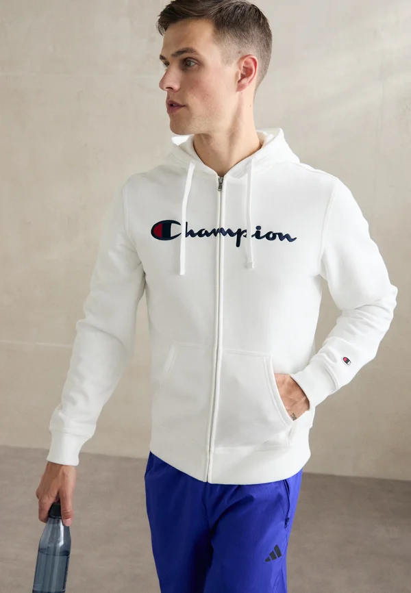 ICONS FULL ZIP HOODIE - Sweatjacke - white