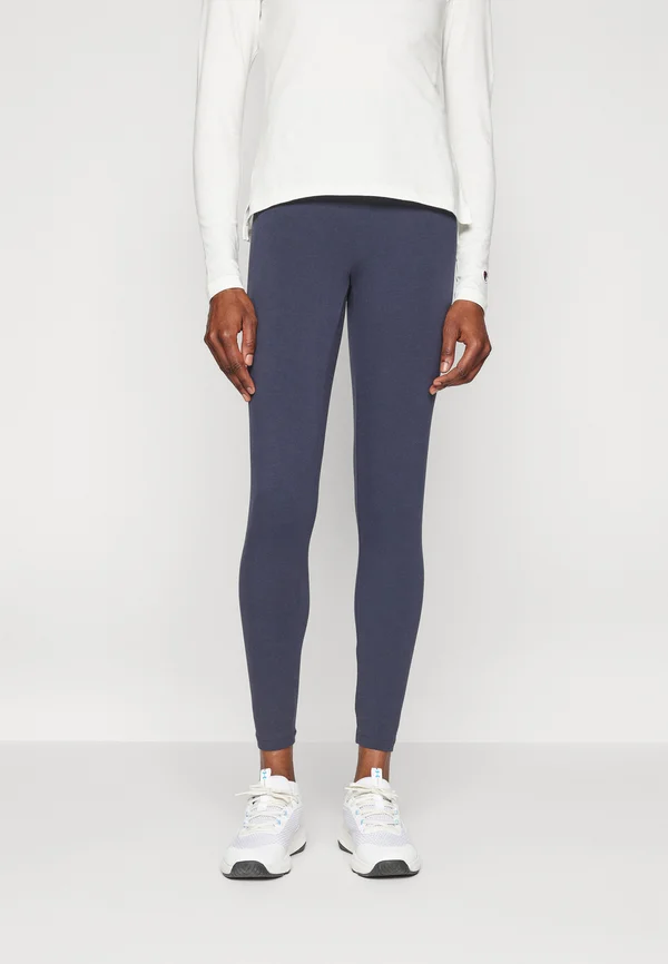 ICONS HIGH WAIST LEGGINGS CROP - Tights - dark blue