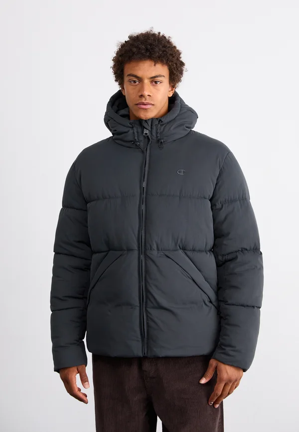 ICONS HOODED JACKET - Winterjacke - black