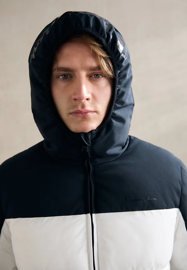 ICONS HOODED JACKET - Winterjacke - white/black