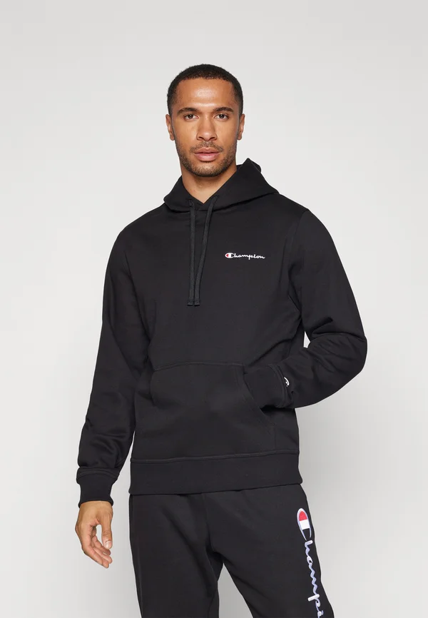 ICONS HOODIE SMALL LOGO - Kapuzenpullover - black