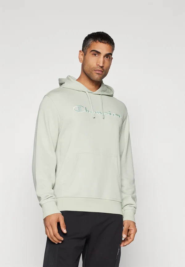 ICONS HOODIE WITH LARGE TONAL LOGO - Kapuzenpullover - light green