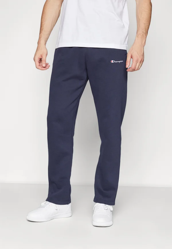 ICONS STRAIGHT HEM CONTRAST LOGO - Jogginghose - dark blue