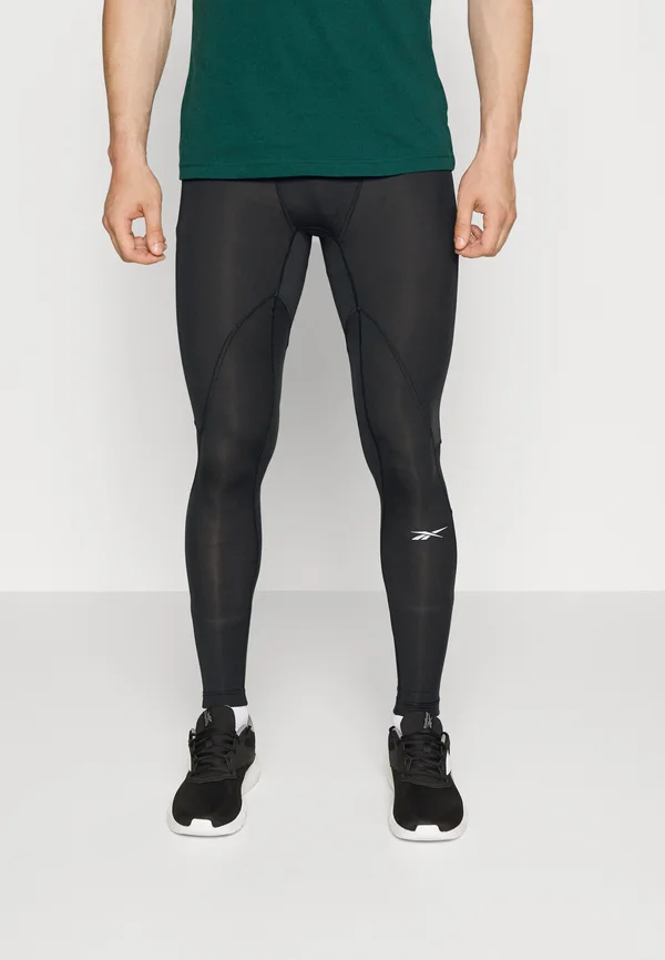 ID TRAIN COMPR SPORTS LEGGINGS - Tights - night black