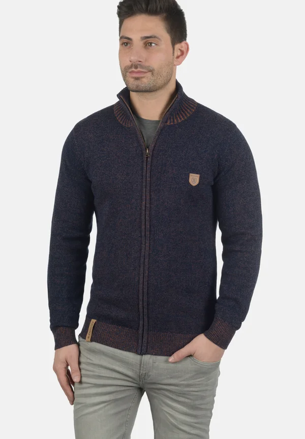 IDANDY - Strickjacke - navy