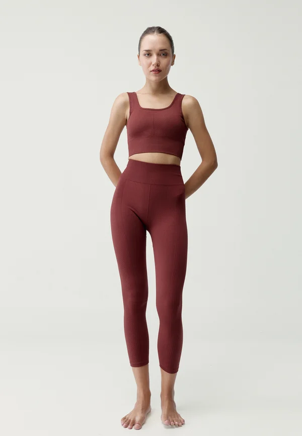 IDARA - Tights - burdeos