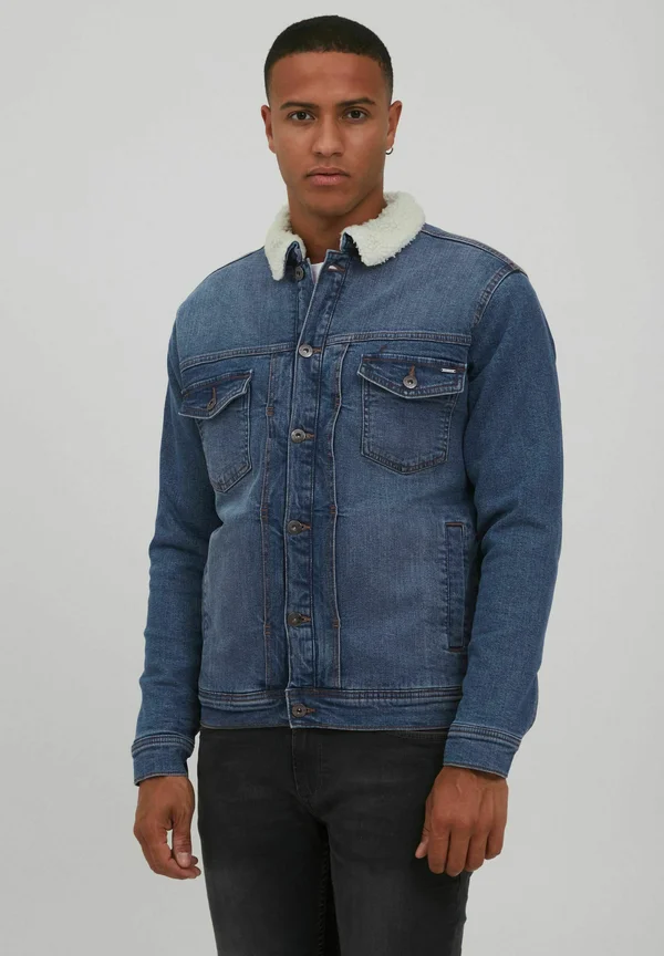 IDBETLIC - Jeansjacke - mid indigo