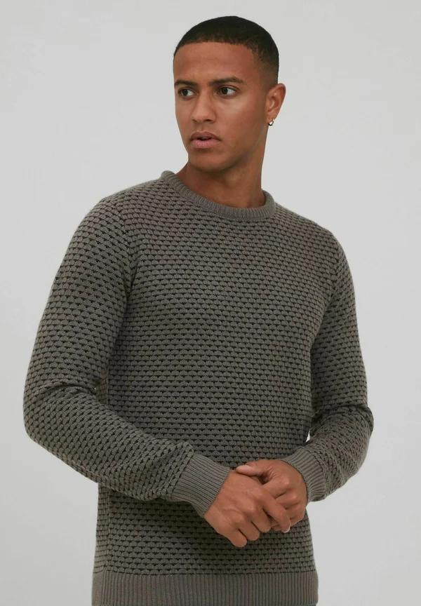 IDCoppler - Strickpullover - pewter