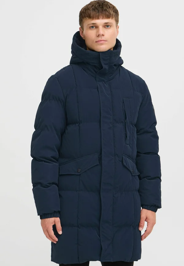 IDELVINS - Wintermantel - navy