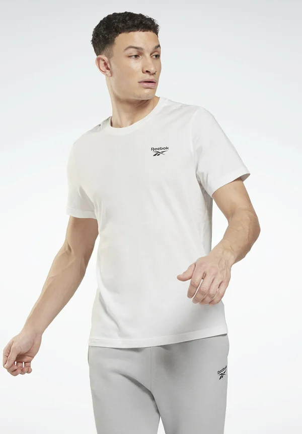 IDENTITY SMALL LOGO TEE T-SHIRT - T-Shirt print - white