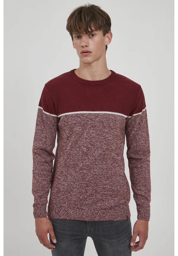 IDLynn - Strickpullover - bordeaux