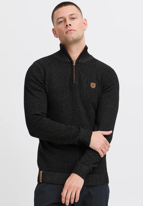 IDNATHEN - Strickpullover - black