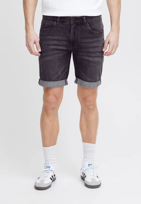 IDQUENTIN - Jeans Shorts - black