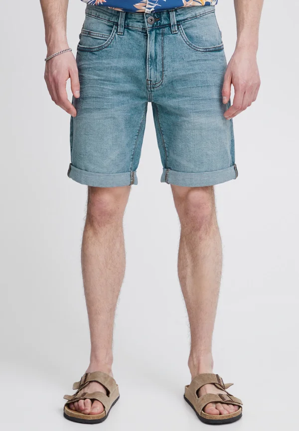IDQUENTIN - Jeans Shorts - blue