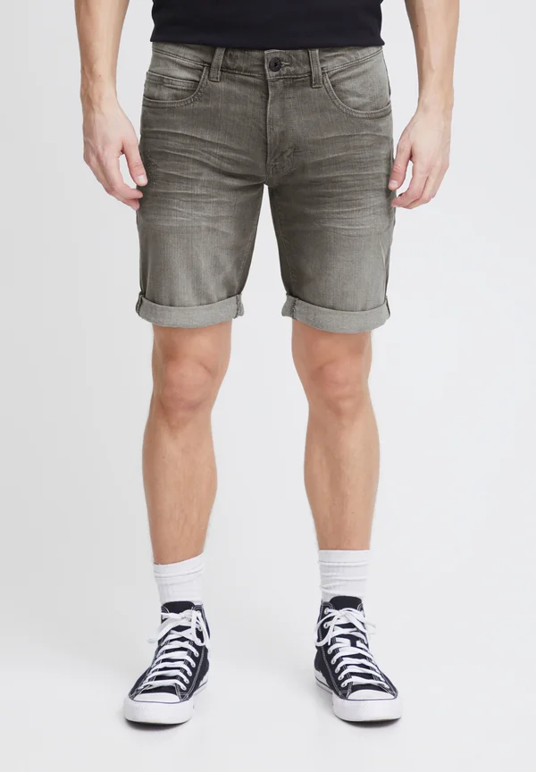 IDQUENTIN - Jeans Shorts - light grey