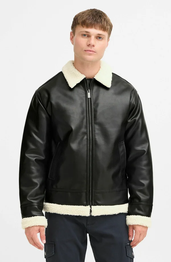 IDSulto - Kunstlederjacke - black