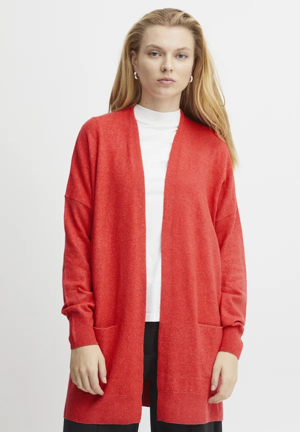 IHALPA CA7 - Strickjacke - poppy red