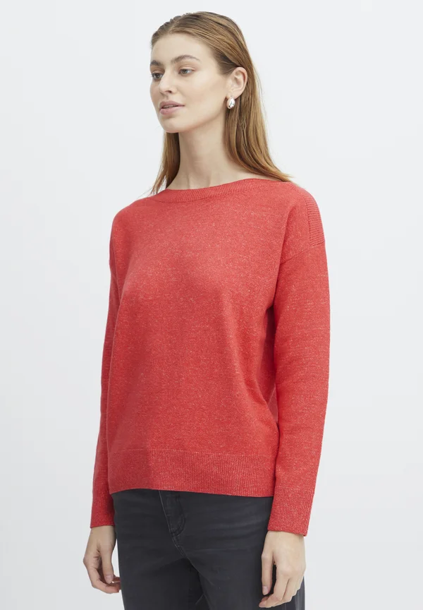 IHAlpa - Strickpullover - poppy red