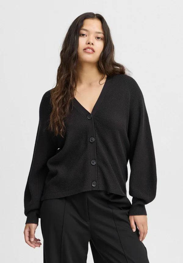 IHBOSTON CA3 - Strickjacke - black