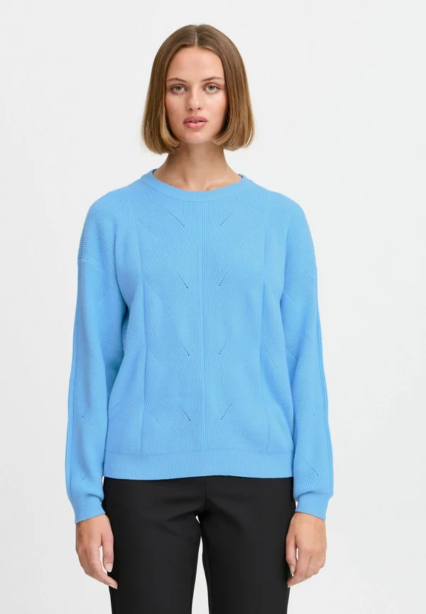 IHBoston - Strickpullover - azure blue
