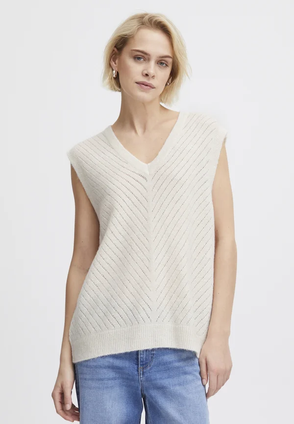 IHKamara - Strickpullover - cloud dancer