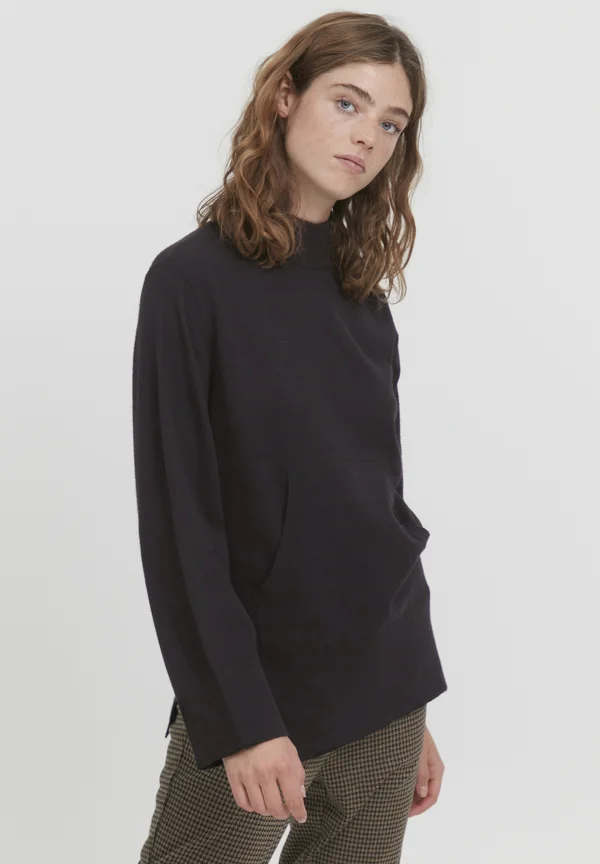 IHKAVA - Strickpullover - black