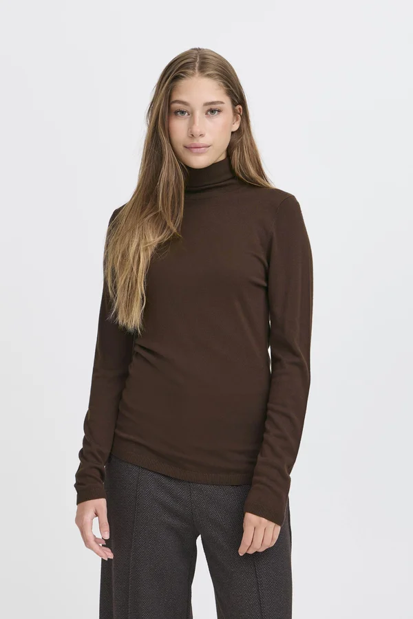 IHMAFA RN - Strickpullover - chocolate