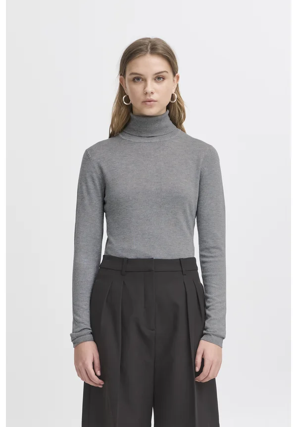 IHMAFA RN - Strickpullover - grey melange