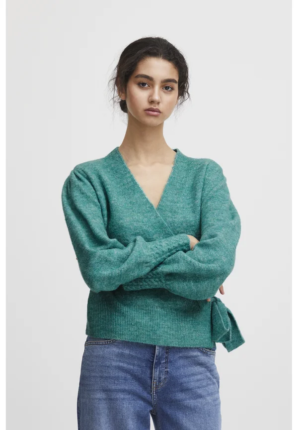 IHOlene - Strickjacke - cadmium green