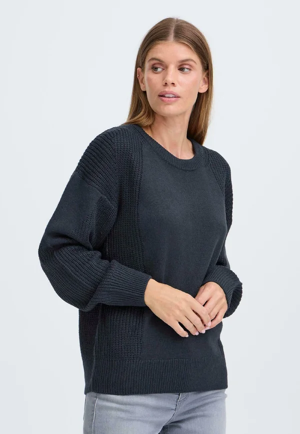 IHSELMO - Strickpullover - total eclipse