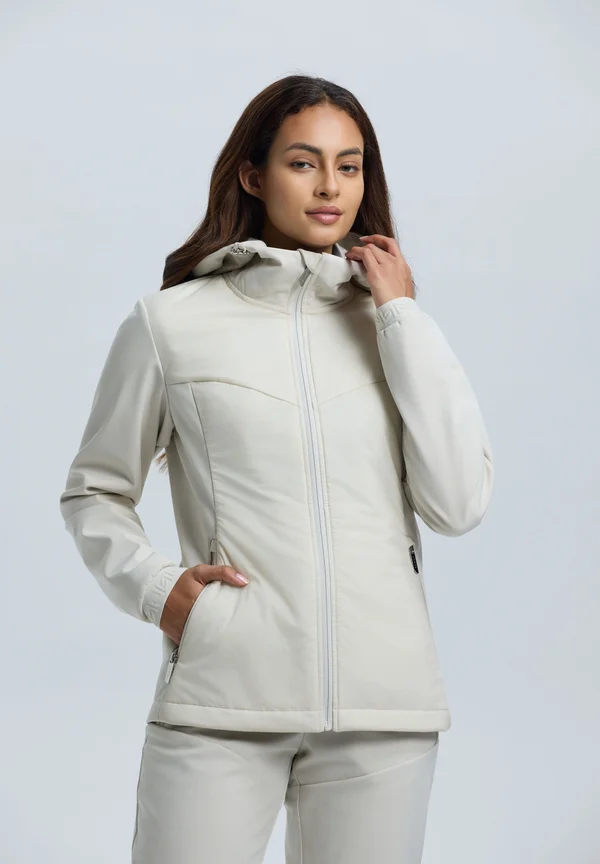 IIVAARA - Softshelljacke - puder