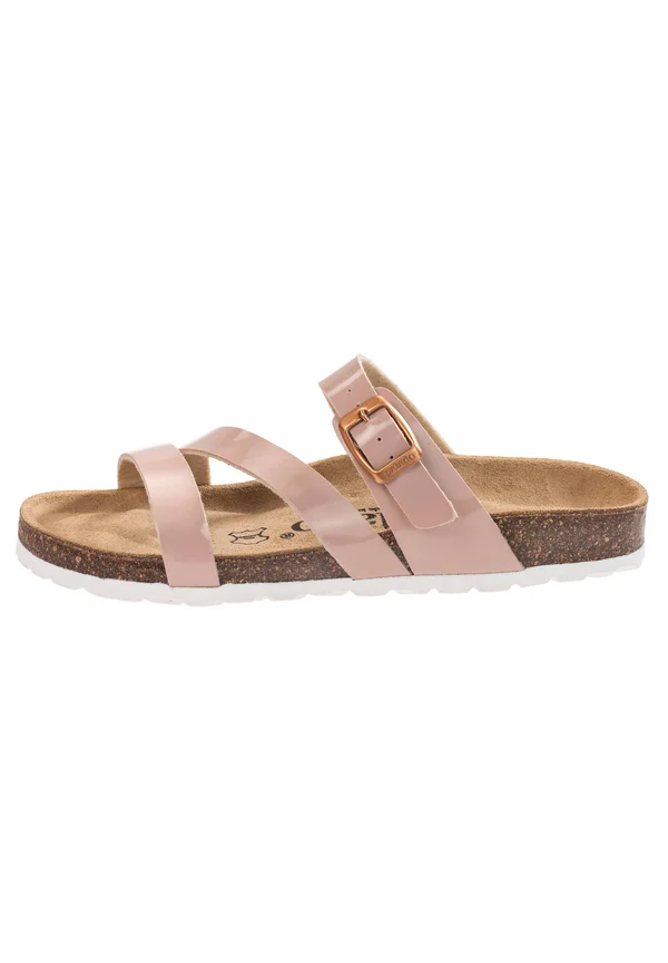 IKARIA - Pantolette flach - rose lack