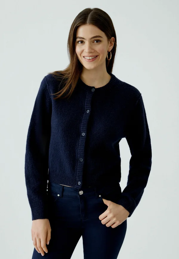 ILAYA - Strickjacke - darkblue