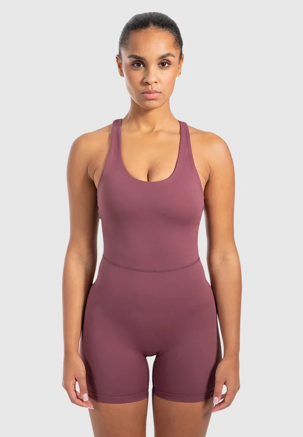 ILVA RACERBACK SHORT - Turnanzug - dunkel lila