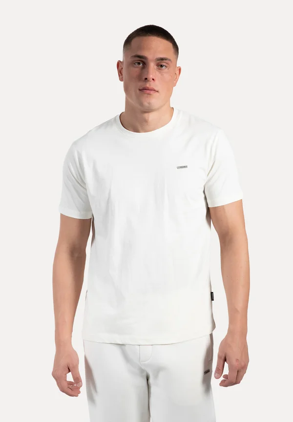 ILYAS - T-Shirt basic - creme