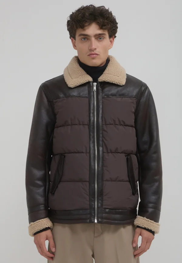 IMBOTTITO EFFETTO - Winterjacke - marrone
