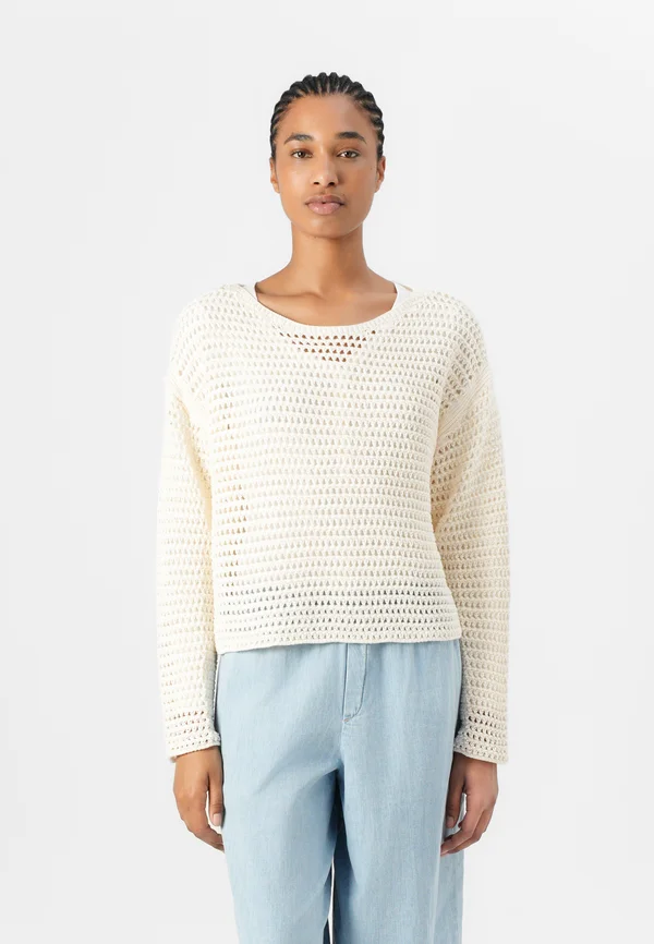 IMENIA - Strickpullover - off-white