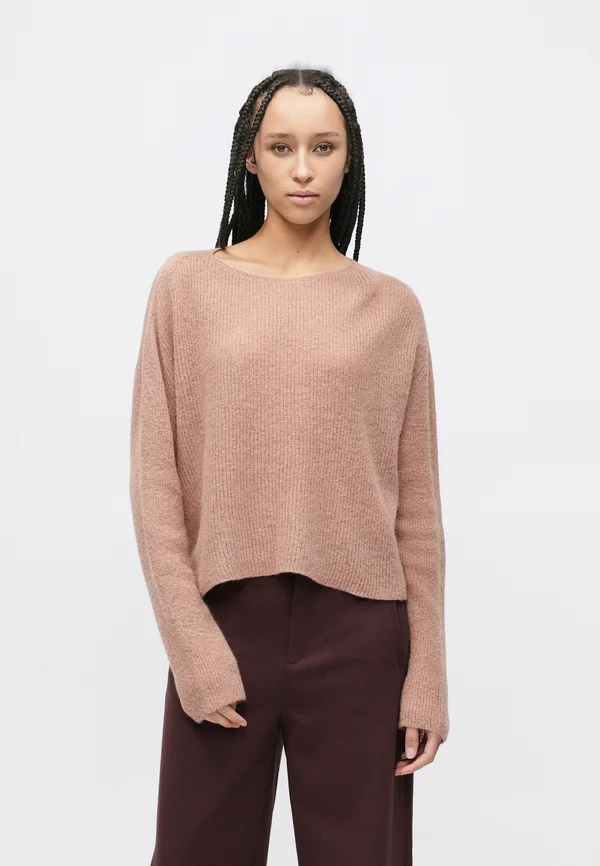 IMENY - Strickpullover - tan