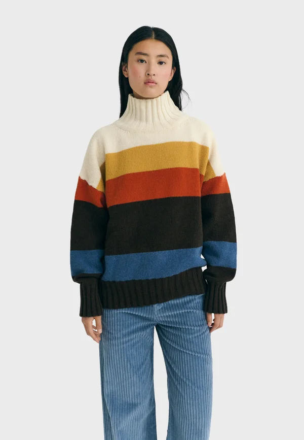 IMOGEN - Strickpullover - brick red