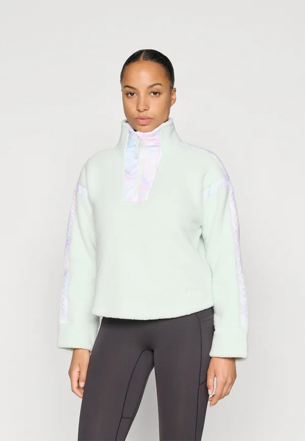 IMPERIAL ZIP  - Fleecepullover - seafoam