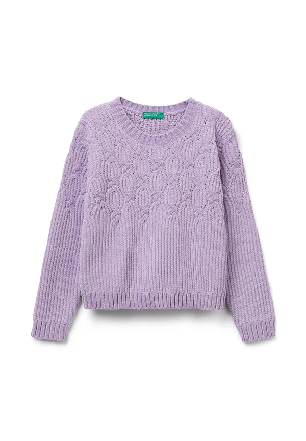 IN CHENILLE - Strickpullover - violet