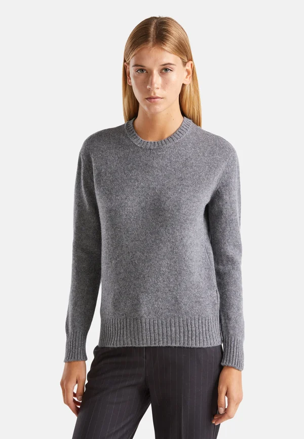 IN PURE SHETLAND - Strickpullover - grey