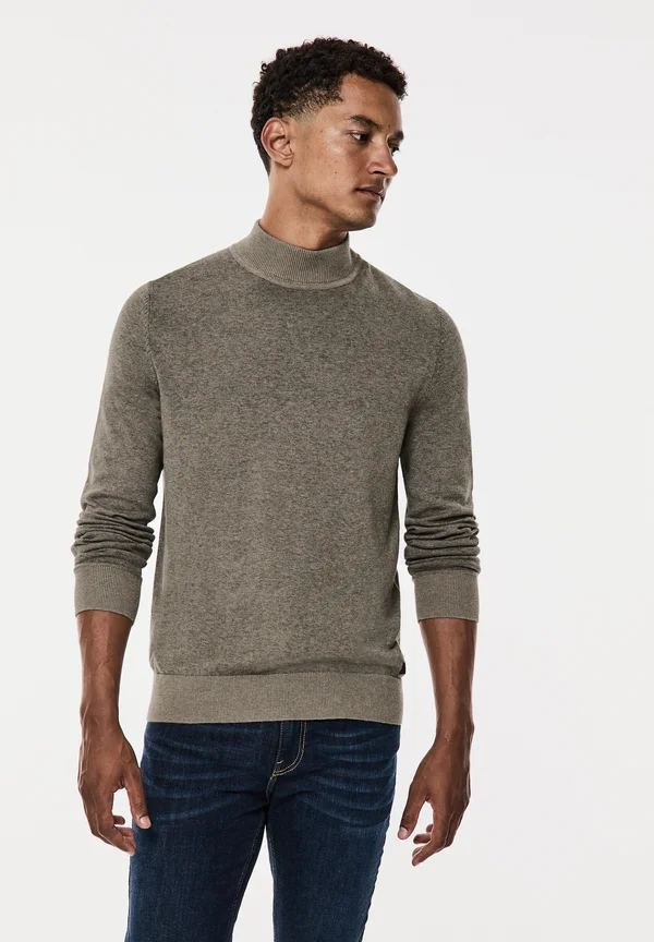IN TWO TONE OPTIK - Strickpullover - braun