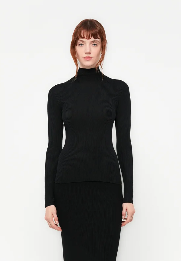 INARI - Strickpullover - black