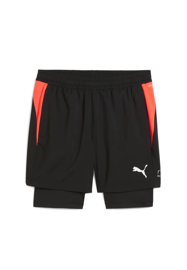 INDIVIDUAL 2-IN-1  - Kurze Sporthose - black